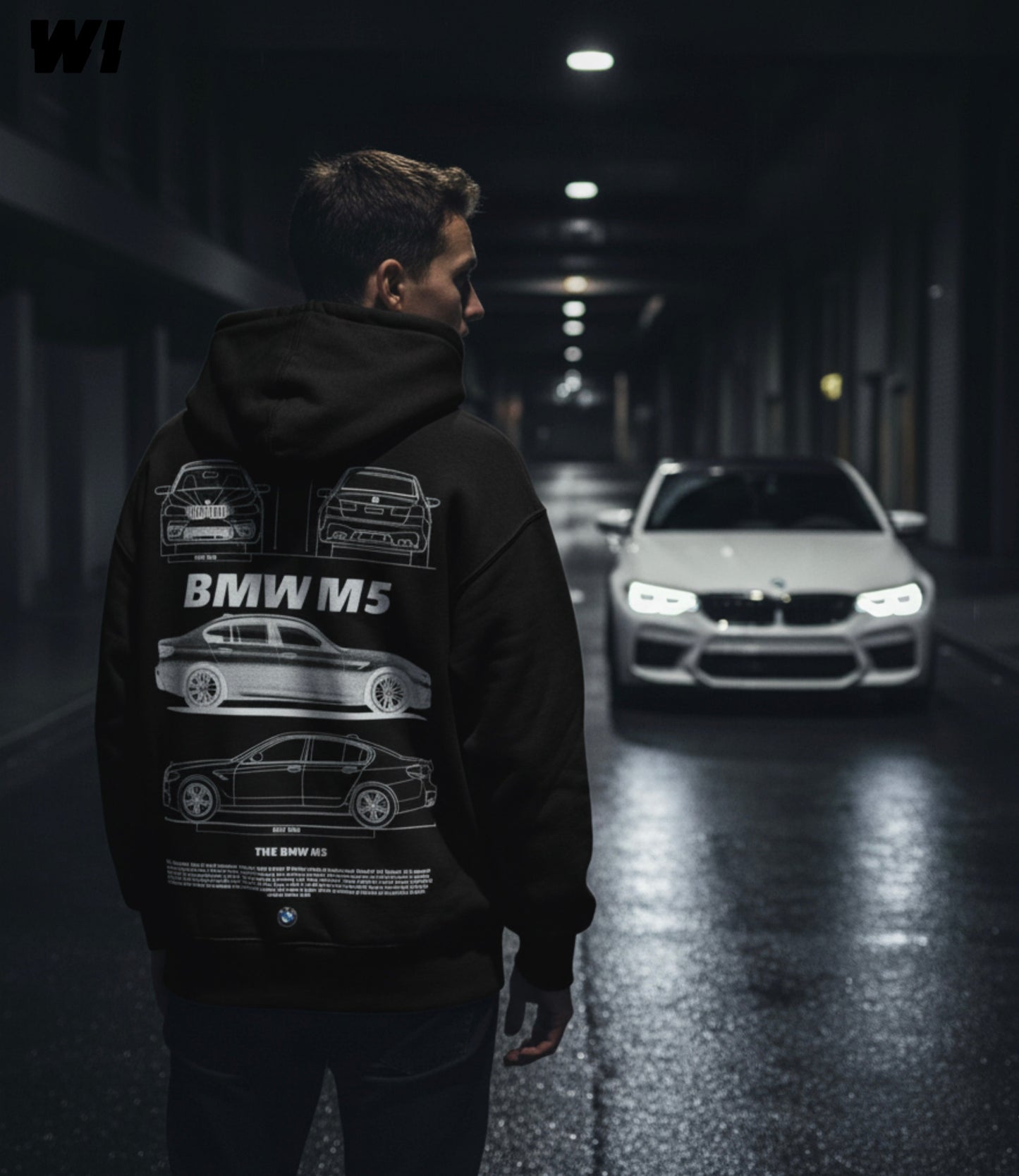 BMW M5 Oversized Hoodie