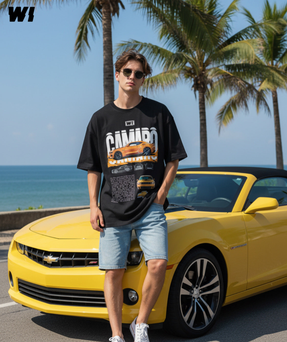 Chevrolet Camaro Oversized T-Shirt