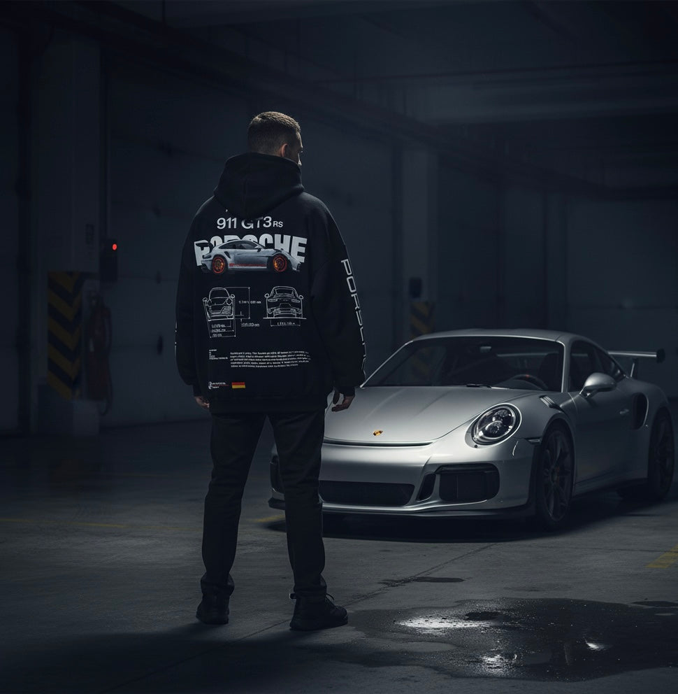 Porsche 911 GT3 RS Oversized Hoodie