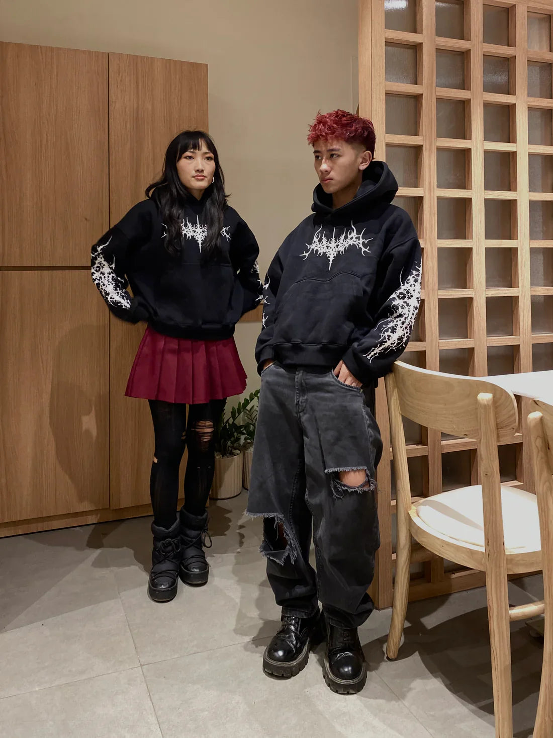 WI Gothic Oversized Hoodie