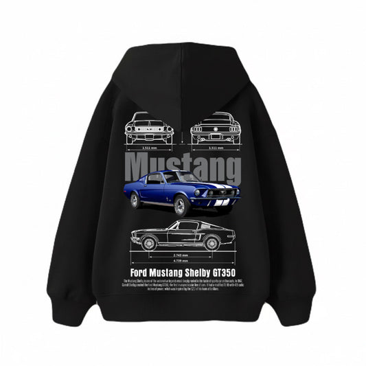 Mustang Oversized Hoodie