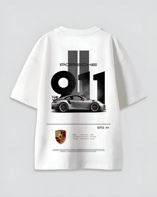 Porsche 911 GT2 Rs Oversized T-Shirt