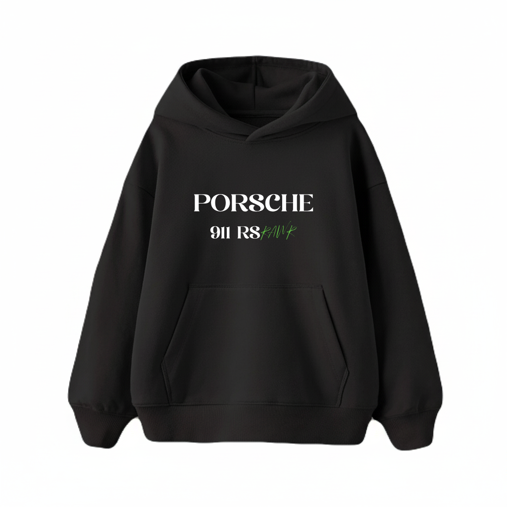 Porsche 911 Rawr Green Oversized Hoodie