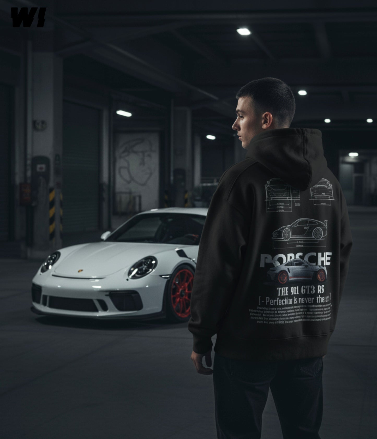 Porsche Oversized Hoodie