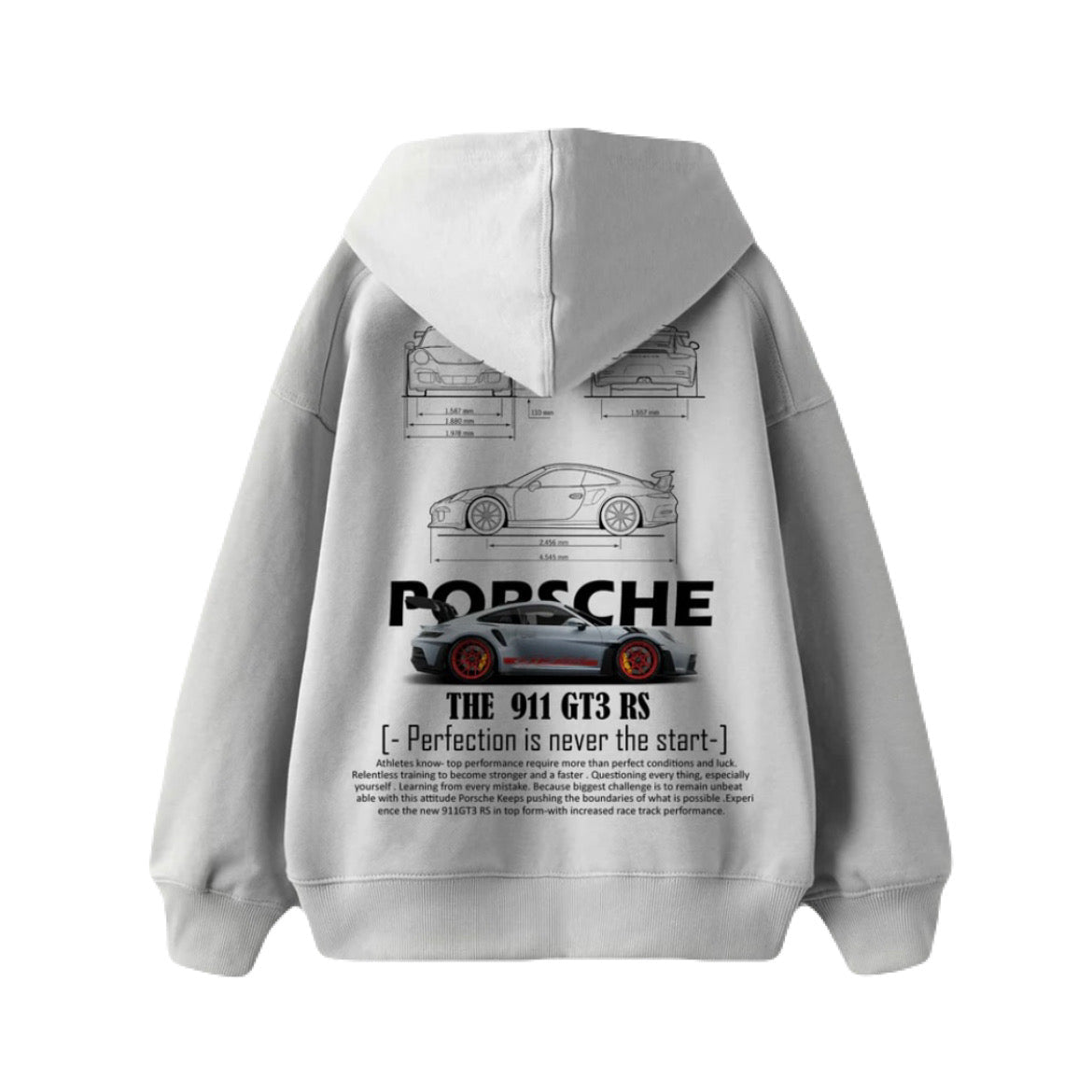 Porsche Oversized Hoodie