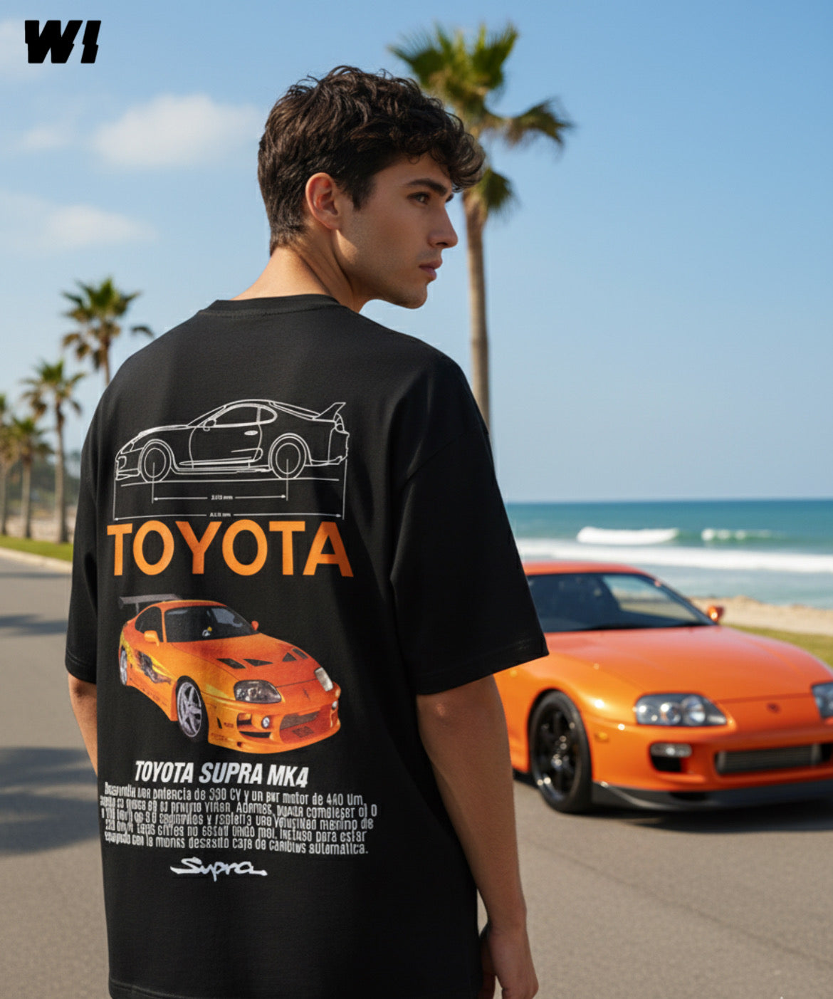 Toyota Supra Oversized T-Shirt