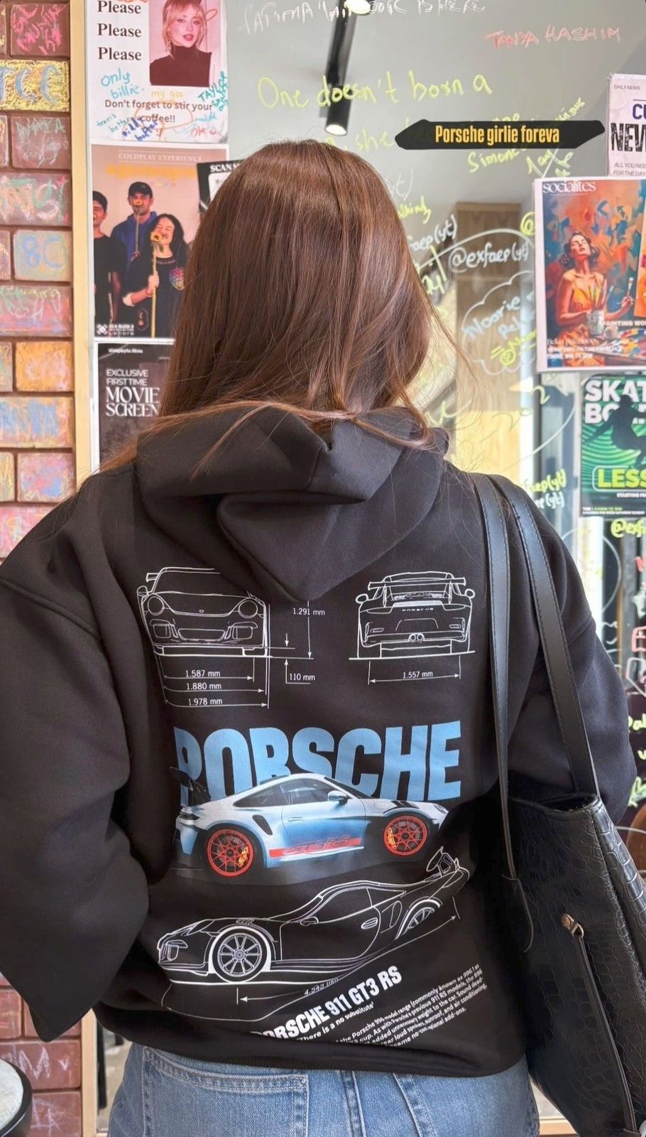 Porsche Oversized Hoodie