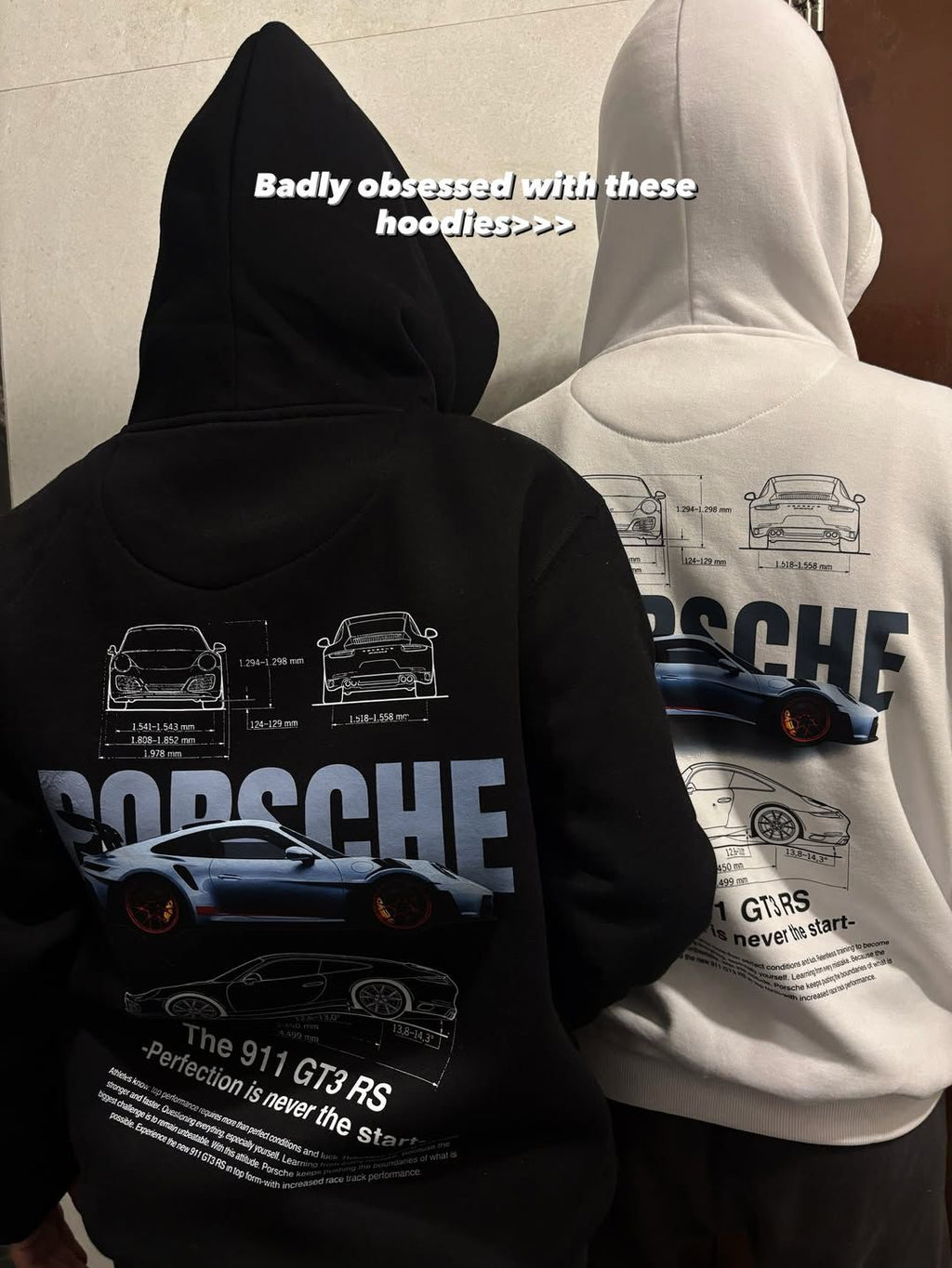 Porsche Oversized Hoodie